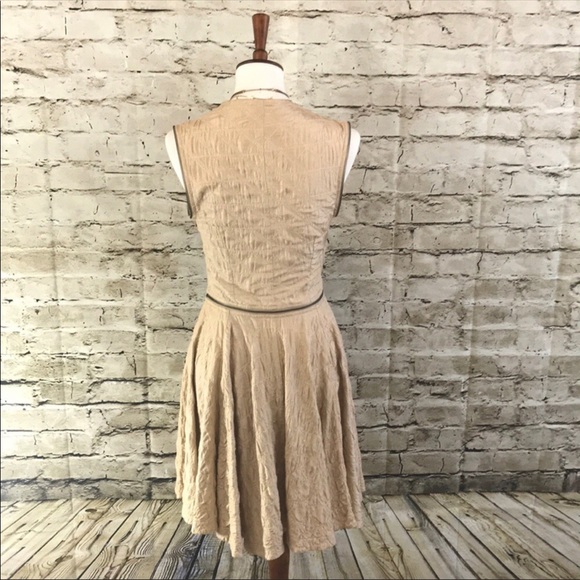 All Saints Quilted Silk Dress - Picture 4 of 6